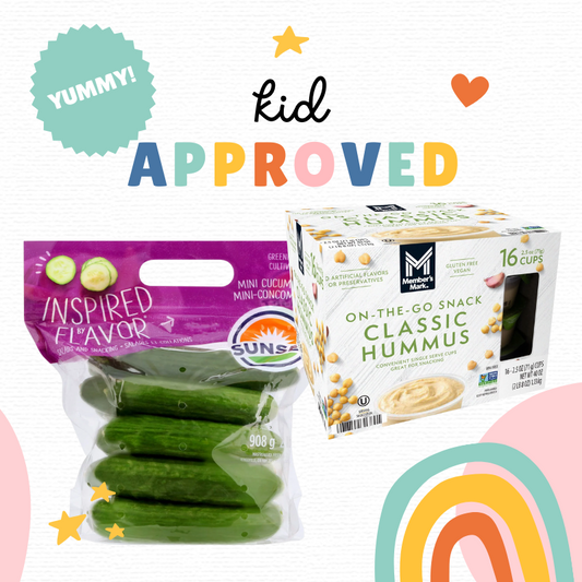 Cucumbers & Hummus